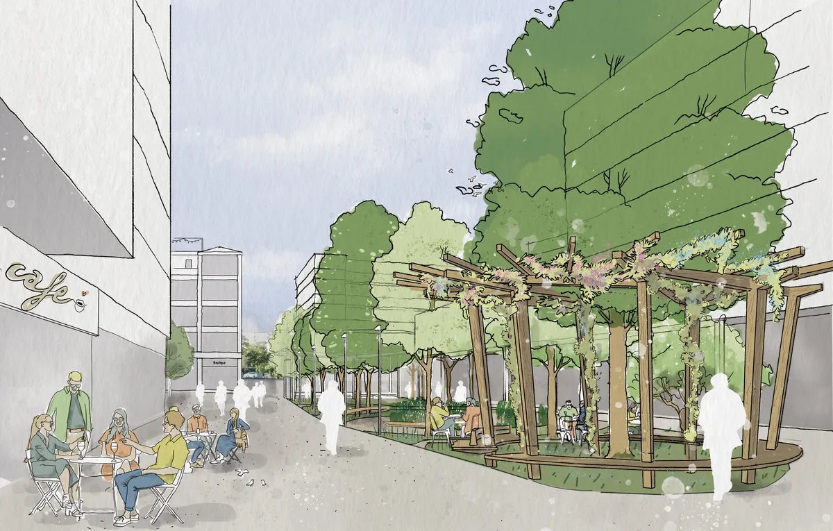 Visualisierungen Attraktives Stadtzentrum Uster